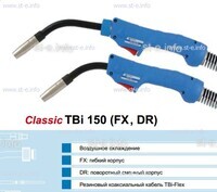 Горелка для полуавтоматической сварки TBi 150-blue-ESG, длина 5 метров - st-e.info - Зеленоград