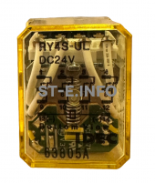 Реле электромагнитное IDEC RY4S-UL - st-e.info - Зеленоград