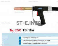 Горелка для полуавтоматической сварки TBiP 10W-black-RWZ (Pistol handle/straight), длина 5 м. - st-e.info - Зеленоград