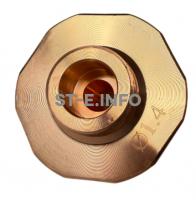 Сопло шестигранное для д.3,5 мм арт. BD32-15-35-S - st-e.info - Зеленоград