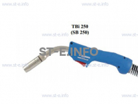 Горелка для полуавтоматической сварки TBi 250-blue-ESG, длина 5 метров - st-e.info - Зеленоград