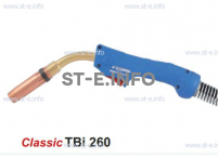 Горелка для полуавтоматической сварки TBi 260-blue-ESG, длина 5 метров - st-e.info - Зеленоград