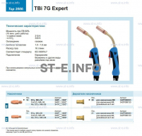 Горелка для полуавтоматической сварки TBi 7G Expert, длина 4 m. - st-e.info - Зеленоград