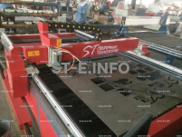 Портальный станок скоростной плазменной резки метала ST-1325UF - st-e.info - Зеленоград