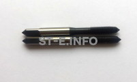 Метчик для нарезания резьбы (Screwing Tap) M8×1.25mm - st-e.info - Зеленоград