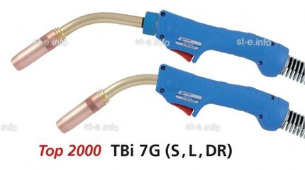 Сварочная горелка для полуавтомата TBi 7G Long (Длинная), длина рукава 5м - st-e.info - Зеленоград