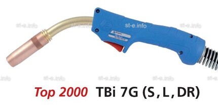 Горелка для полуавтоматической сварки TBi 7G Short, длина 3 метра - st-e.info - Зеленоград
