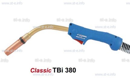 Горелка для полуавтоматической сварки TBi 380-blue-ESG,длина 3 метра - st-e.info - Зеленоград