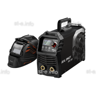 Инвертор сварочный Сварог ARC 200 "REAL SMART" (Z28303) Black (маска+краги) - st-e.info - Зеленоград