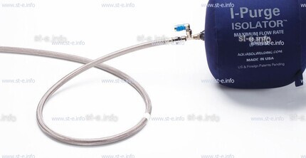 Односторонняя заглушка с трубкой и клапаном ISO 44" (1117 mm)  - st-e.info - Зеленоград