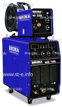 Сварочный инверторный полуавтомат Brima MIG-500 - st-e.info - Зеленоград