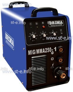 Сварочный инверторный полуавтомат BRIMA MIG/MMA 250-1 (220) - st-e.info - Зеленоград